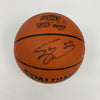 Shaquille O'Neal Signed 2001 Finals Spalding Official Game Basketball JSA COA