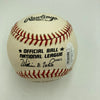 Nice Willie Mays Signed Official National League Baseball JSA COA