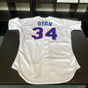 Nolan Ryan Signed Authentic Game Issued 1989 Texas Rangers Jersey With JSA COA