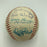 1912 Boston Red Sox World Series Champs Team Signed Baseball JSA COA