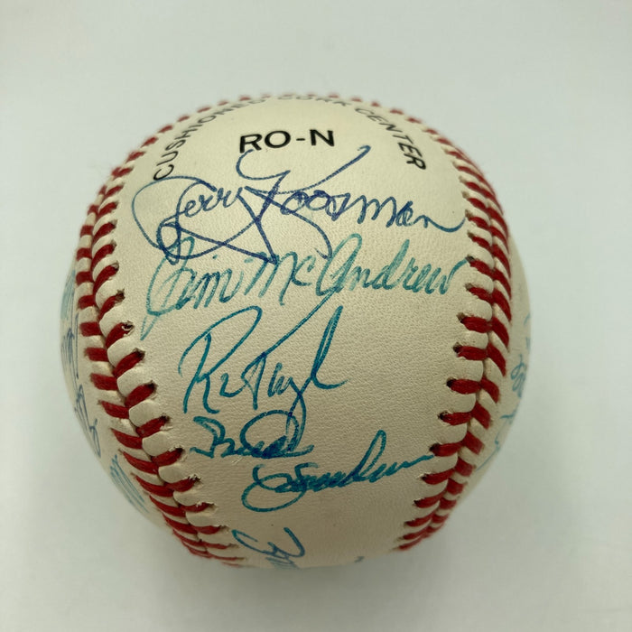 1969 New York Mets WS Champs Team Signed Baseball Tom Seaver Nolan Ryan JSA COA