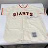 Willie McCovey Signed San Francisco Giants Mitchell & Ness Jersey Beckett COA