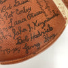 1965 Purdue Boilermakers Team Signed Vintage Wilson Football NCAA Bob Griese