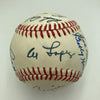 1970's HOF Multi Signed Baseball Earl Averill Burleigh Grimes JSA COA