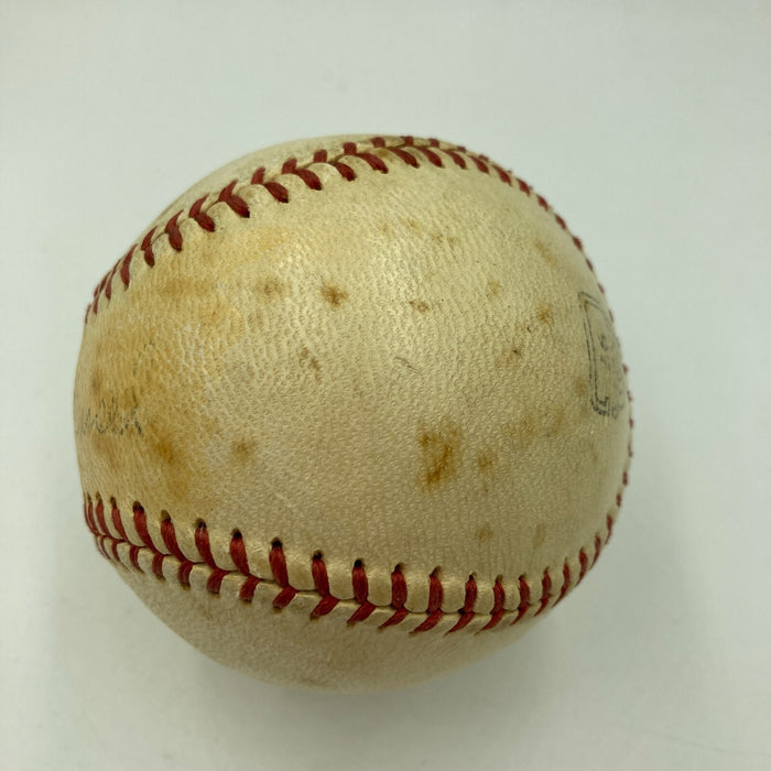 Bob Meusel Signed Baseball 1927 New York Yankees Beckett COA