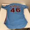 Kevin Gross Game Used Philadelphia Phillies Jersey Uniform MEARS A10