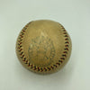 Walter Johnson Single Signed 1927 Official American League Baseball Beckett COA