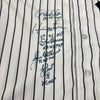 Derek Jeter New York Yankees World Series MVP's Signed Jersey 11 Sigs MLB Auth