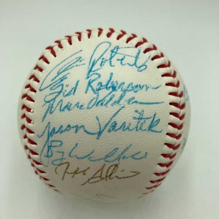 1992 Team USA Olympics Team Signed Baseball With Nomar Garciaparra JSA COA