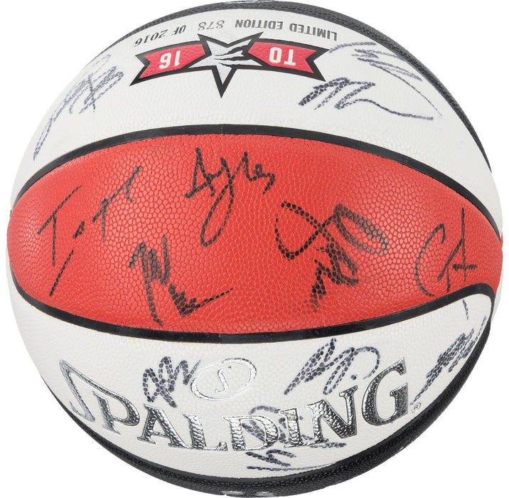 2016 All Star Game Team Signed Basketball Kobe Bryant Final AS Game Beckett COA