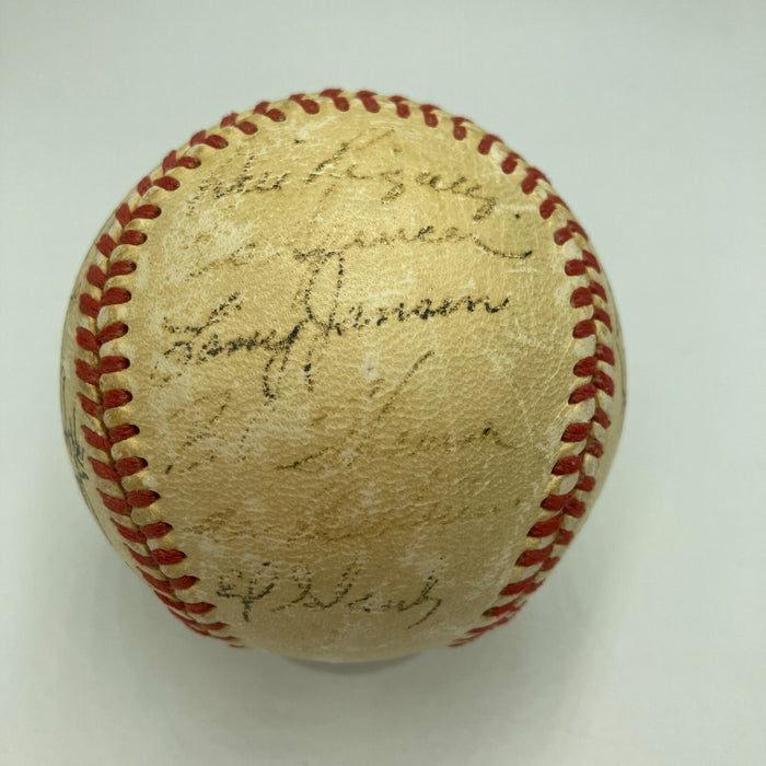 Willie Mays Rookie 1951 New York Giants Team Signed Baseball JSA COA