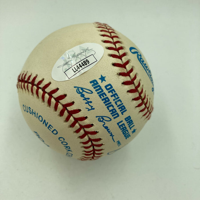 Michael Moriarty & Olympia Dukaki Signed Autographed Baseball Movie Star JSA COA