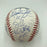 1986 New York Mets World Series Champs Team Signed MLB Baseball JSA COA