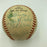 1955 New York Yankees American League Champs Team Signed Baseball JSA COA