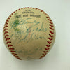 1955 New York Yankees American League Champs Team Signed Baseball JSA COA