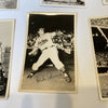 Lot Of (21) 1950's Cleveland Indians Signed Autographed Vintage Photos