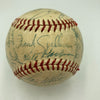 Ted Williams 1956 Boston Red Sox Team Signed Official American League Baseball