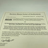 1953 Milwaukee Braves Team Signed Baseball JSA COA