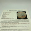 Stunning 1955 Hall Of Fame Induction Signed Baseball 25 Sigs Jimmie Foxx JSA COA