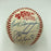 1986 New York Mets World Series Champs Team Signed W.S. Baseball JSA COA