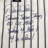Derek Jeter Signed Heavily Inscribed 2000 World Series NY Yankees Jersey JSA COA