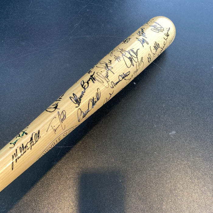 1992 Cincinnati Reds Team Signed Baseball Bat With 40 Sigs Barry Larkin JSA COA