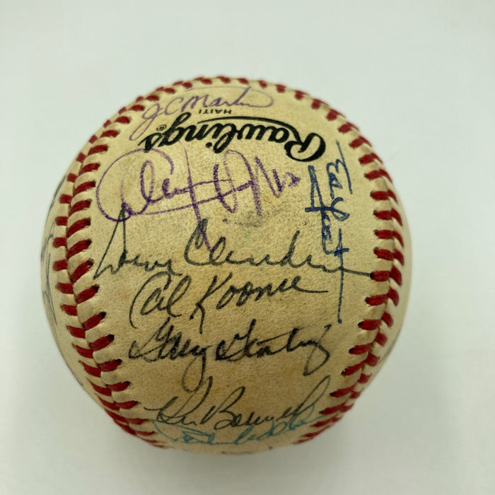 1969 New York Mets WS Champs Team Signed Baseball Tom Seaver Nolan Ryan CAS COA