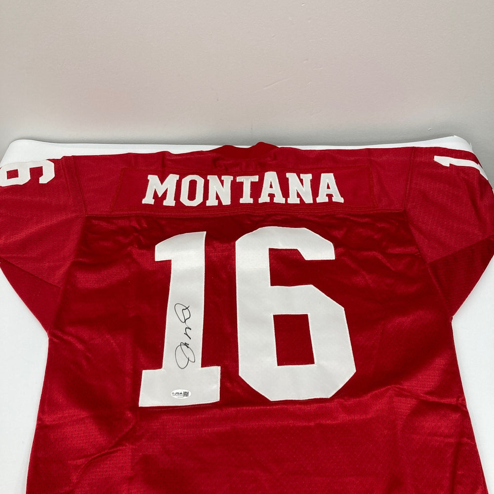 Joe Montana Signed Wilson San Francisco 49ers Jersey UDA Holo & JSA COA
