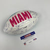 2019 San Francisco 49ers NFC Champs Team Signed Super Bowl LIV Football PSA DNA