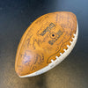 1976 Nebraska Cornhuskers Team Signed Football 50+ Signatures JSA COA