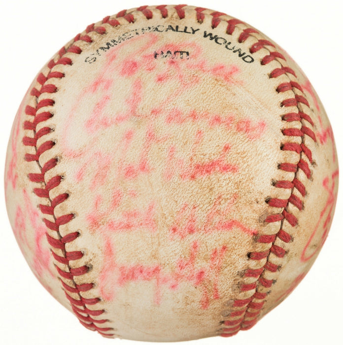 Ken Griffey Jr. Pre Rookie 1988 Vermont Mariners Team Signed Baseball JSA COA