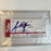 Andruw Jones Signed MLB Debut August 15, 1996 Original Ticket PSA DNA 1/1