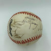 Legendary Announcers Signed Baseball Vin Scully Jack Buck Harry Caray Kalas JSA