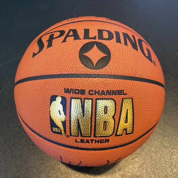 1988 NBA HOF Induction Class Signed Basketball Miller Unseld Lovellette JSA COA