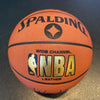 1988 NBA HOF Induction Class Signed Basketball Miller Unseld Lovellette JSA COA
