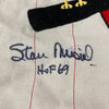 Stan Musial HOF 69 Signed Cooperstown Collection St. Louis Cardinals Jersey JSA