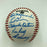 Hall Of Fame Multi Signed Cracker Jack Old Timers Game Baseball Beckett COA