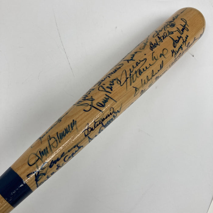 Beautiful Sandy Koufax Hall Of Fame Multi Signed Bat 45 Sigs Beckett COA