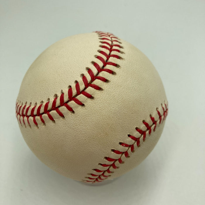 Albert Belle Signed Official American League Baseball