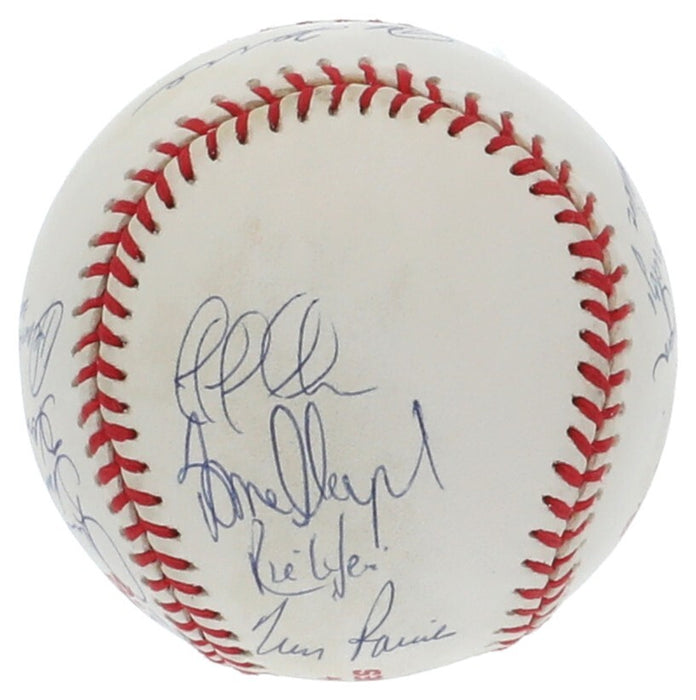 1998 New York Yankees WS Champs Team Signed Baseball Collection 51 Balls JSA COA