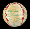 1982 Hall Of Fame Signed Baseball 26 Sigs Ruffing Marquard Lindstrom Kelly JSA