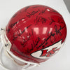 1969 KANSAS CITY CHIEFS SUPER BOWL IV CHAMPIONS TEAM SIGNED HELMET JSA COA