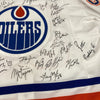 1984-85 Edmonton Oilers Stanley Cup Champs Team Signed Jersey Wayne Gretzky JSA