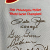 1980 Philadelphia Phillies World Series Champs Team Signed Jersey Beckett COA