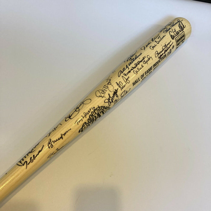 2017 Hall Of Fame Induction Multi Signed Baseball Bat 40+ Sigs Sandy Koufax JSA