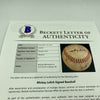 Mickey Lolich Signed Career Win No. 48 Final Out Game Used Baseball Beckett COA