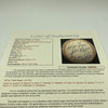 1986 Boston Red Sox AL Champs Team Signed Major League Baseball JSA COA