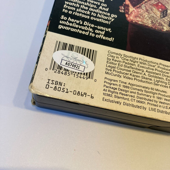 Andrew Dice Clay Signed Autographed Vintage VHS Movie JSA COA