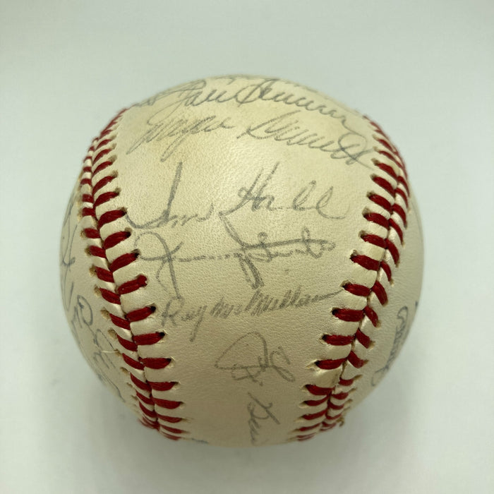 1975 New York Mets Team Signed National League Baseball Tom Seaver JSA COA