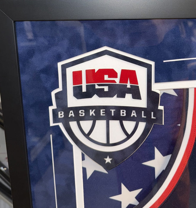 Michael Jordan Signed 1992 Team USA Dream Team Olympics Nike Jersey UDA PSA BAS